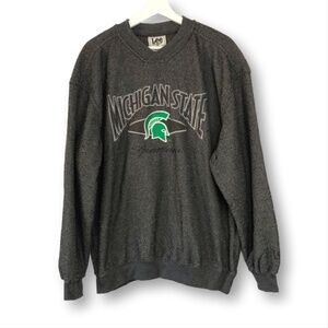 Vintage Nutmeg Mills Michigan State Spartans Sweatshirt Large